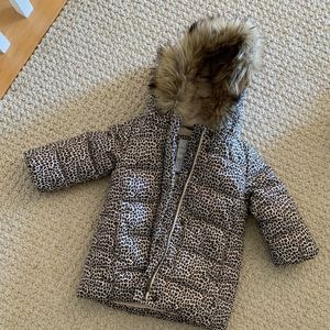 Toddler girls puffer coat 2T